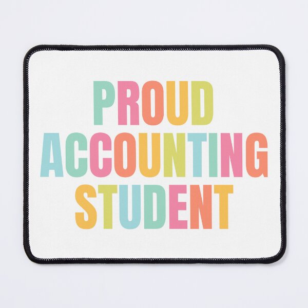 Item preview, Cute Proud Accounting Student Pastel Typography – Accounting Major Gift designed and sold by Aesthetic Crew.