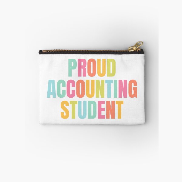 Item preview, Cute Proud Accounting Student Pastel Typography – Accounting Major Gift designed and sold by Aesthetic Crew.