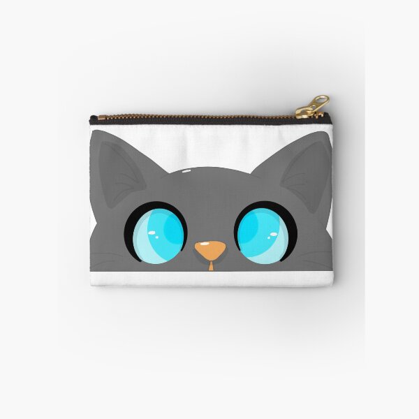 Item preview, Cute Peeking Cat Big Blue Eyes designed and sold by Ink_craft.