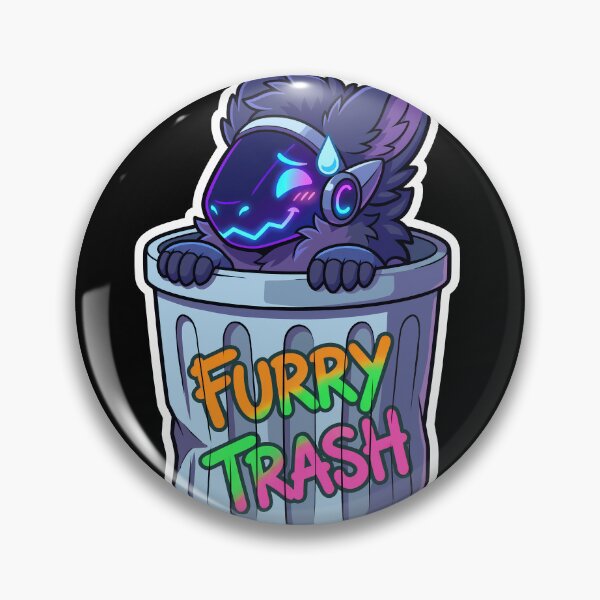 Item preview, Protogen Furry Trash Pride designed and sold by BlueBullBazaar.