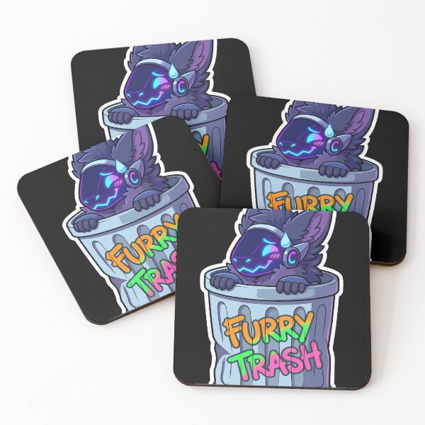 Artikelvorschau, Protogen Furry Trash Pride entworfen und verkauft von BlueBullBazaar.