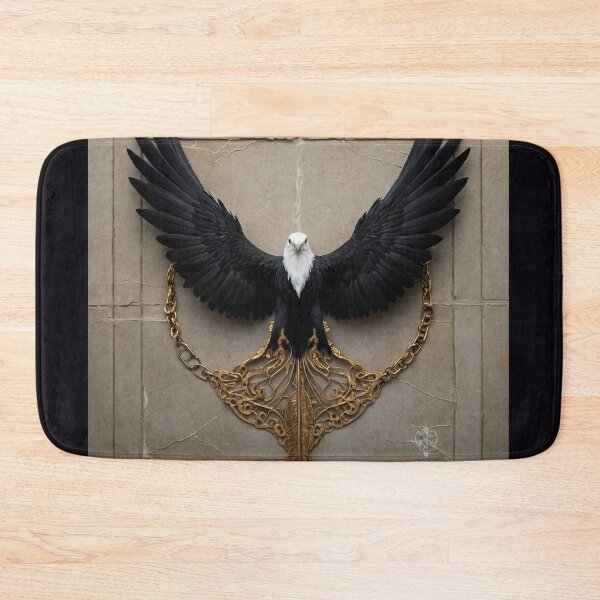 Item preview, Gothic Stone Scales Feather Against Heart designed and sold by GeoWhimsy Studio.