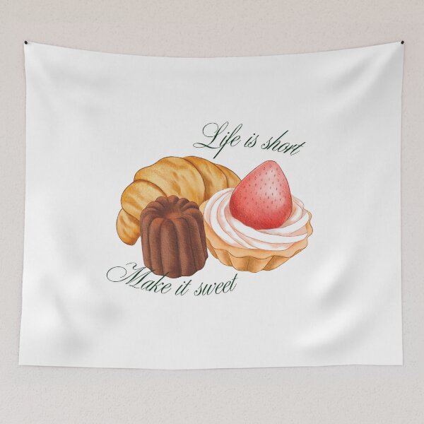 Item preview, Life is short make it sweet ! designed and sold by reimidesign.