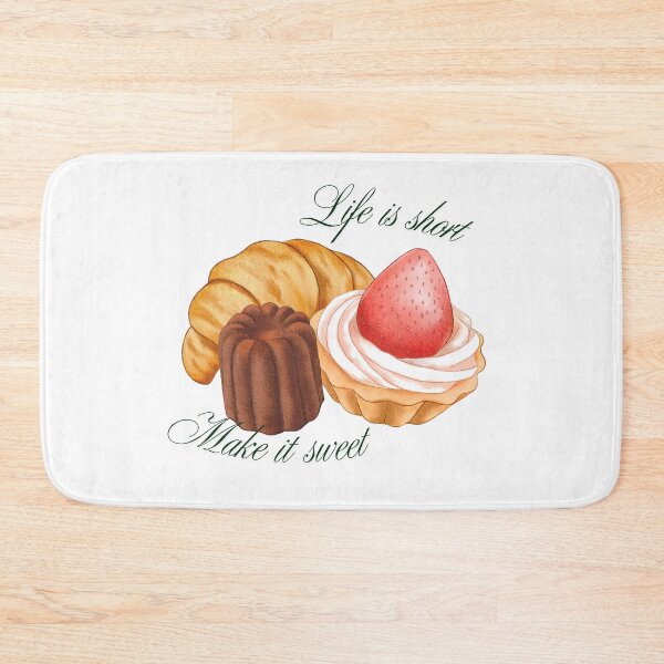 Item preview, Life is short make it sweet ! designed and sold by reimidesign.