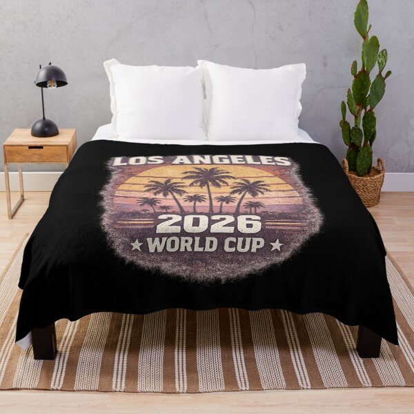 Item preview, Los Angeles 2026 Retro World Cup Tee designed and sold by ArthUpscale.