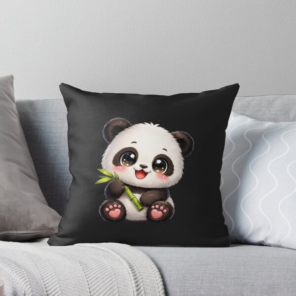 Item preview, Cute Panda With Bamboo designed and sold by AstraDrip Studio.