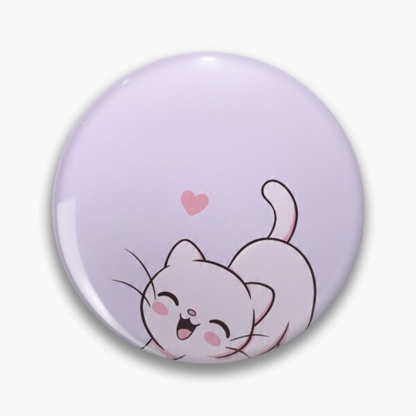 Item preview, Cute Kawaii Cat iPhone Case – Pink Pastel Kitten Heart Paw Print Aesthetic Girly Phone Case Gift designed and sold by IconicDesignsXd.
