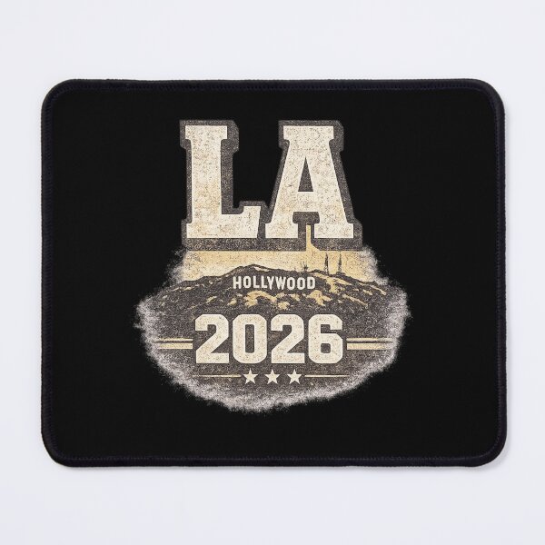 Item preview, LA 2026 Retro Hollywood Football Tee designed and sold by ArthUpscale.