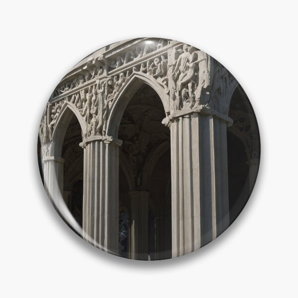 Item preview, Cathedral Column Forest With Wolf Eyes designed and sold by GeoWhimsy Studio.