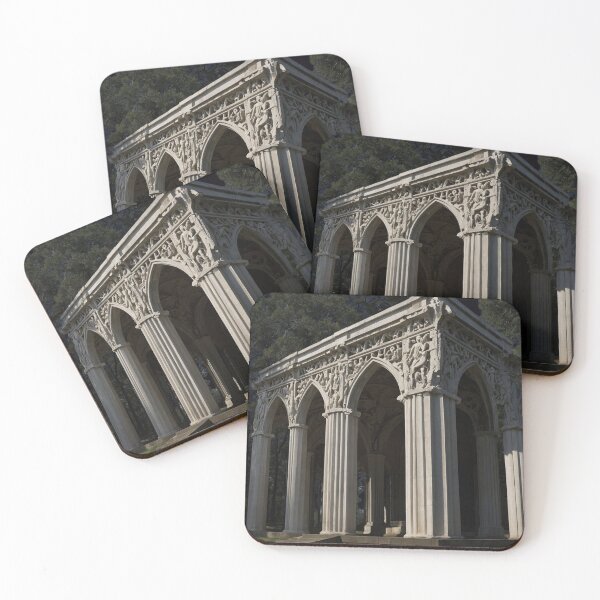 Item preview, Cathedral Column Forest With Wolf Eyes designed and sold by GeoWhimsy Studio.