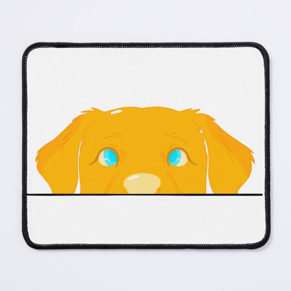 Item preview, Cute Peeking Golden Retriever Puppy Dog designed and sold by Ink_craft.