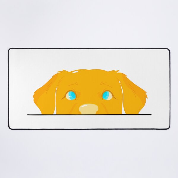 Item preview, Cute Peeking Golden Retriever Puppy Dog designed and sold by Ink_craft.