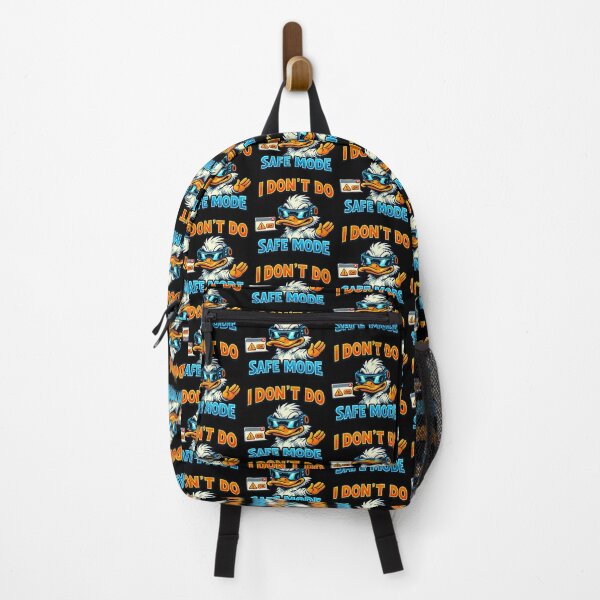 Item preview, I Dont Do Safe Mode Funny Tech Duck Design designed and sold by TeeTimeTreasure.