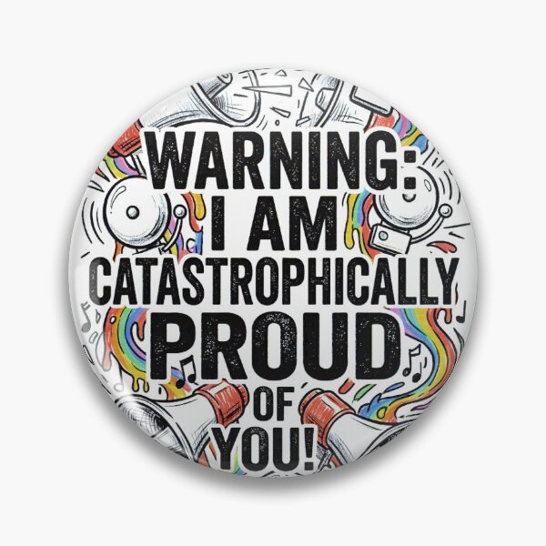 Item preview, Loud and Proud Support Alarm designed and sold by Dhenin Studio.