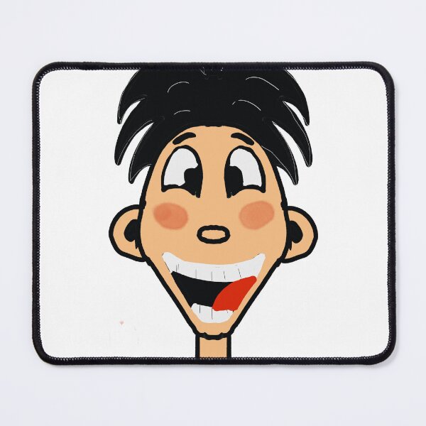 Item preview, Funny cartoon boy face expression designed and sold by robertart77.