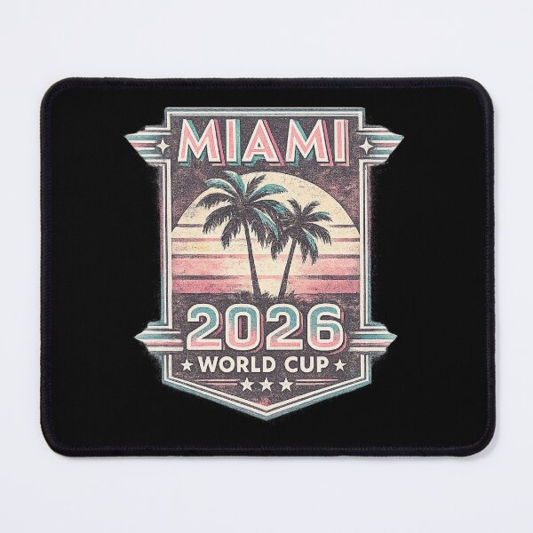 Item preview, Miami 2026 Retro World Cup Tee designed and sold by ArthUpscale.