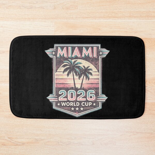 Item preview, Miami 2026 Retro World Cup Tee designed and sold by ArthUpscale.