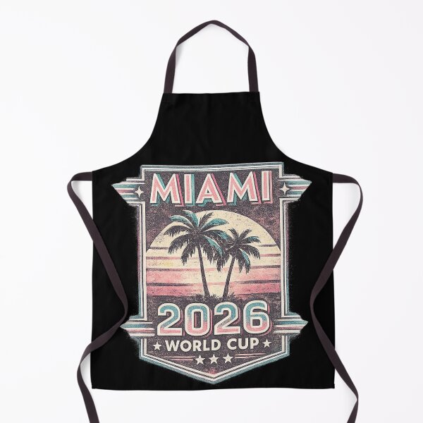 Item preview, Miami 2026 Retro World Cup Tee designed and sold by ArthUpscale.