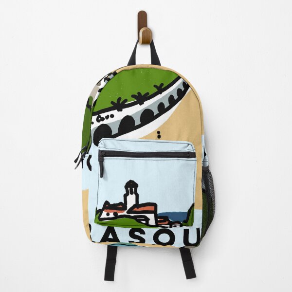 Item preview, Basque Country | Guetaria Beach Illustration designed and sold by Covo Studio.