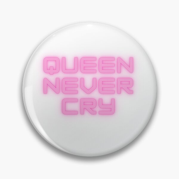 Item preview, Queen Never Cry designed and sold by StickerMemes123.