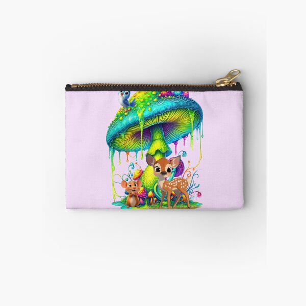 Item preview, Fantasy mushroom with little friends designed and sold by LoneAngel.