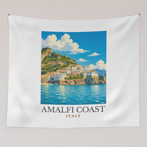 Item preview, Amalfi Coast - Italy designed and sold by GoodOldVintage.