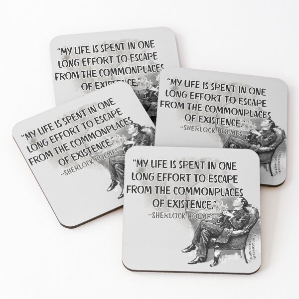 Item preview, Sherlock Holmes - Escape Commonplaces designed and sold by stella literarium.