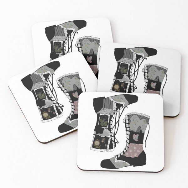 Item preview, Black Boots that were made for Walking designed and sold by AnnabethQuinn.