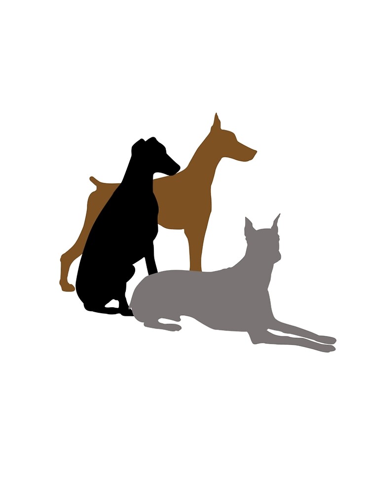 Thumbnail 5 of 5, A-Line Dress, Doberman (Transparent background) designed and sold by RagingKitty.