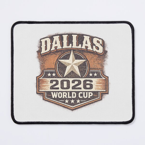 Item preview, Dallas World Cup 2026 – Texas Star Vintage designed and sold by ArthUpscale.