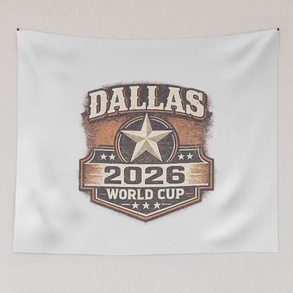 Item preview, Dallas World Cup 2026 – Texas Star Vintage designed and sold by ArthUpscale.