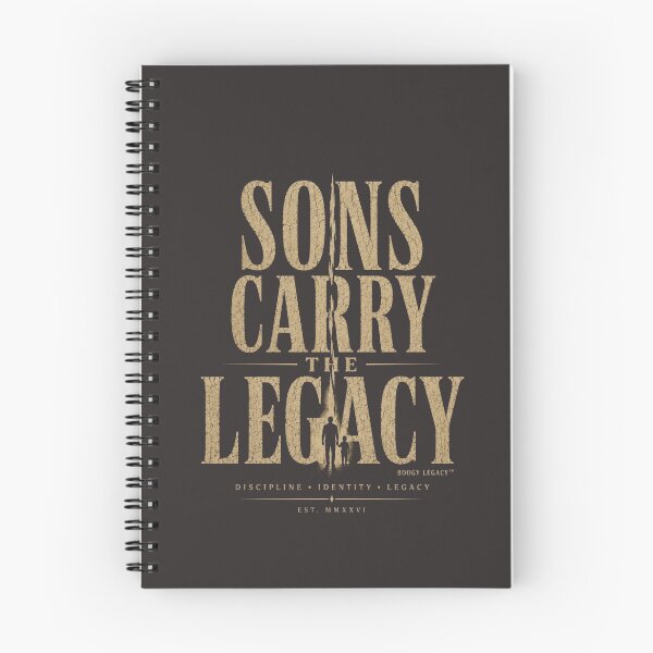 Item preview, Sons Carry The Legacy Shirt | Legacy Mindset Design | Father Son Collection designed and sold by BOOGY LEGACY™.
