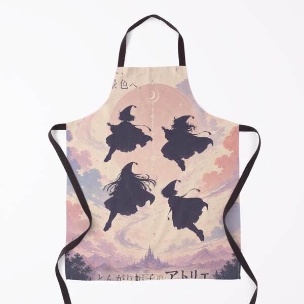 Item preview, Minimal Witch Hat Atelier Flying Anime Poster 4 designed and sold by MattSherman.