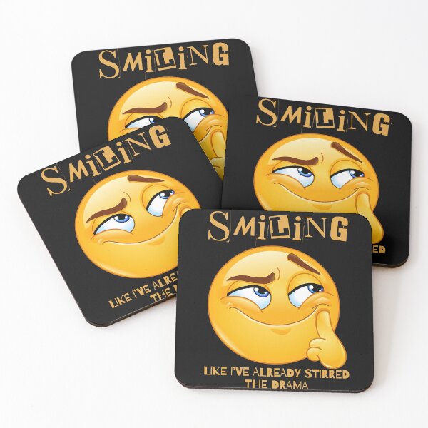 Item preview, Smiling Like I've Already Stirred The Drama designed and sold by Eranthe Bernardo.