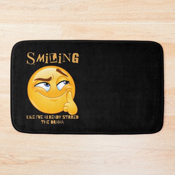 Item preview, Smiling Like I've Already Stirred The Drama designed and sold by Eranthe Bernardo.