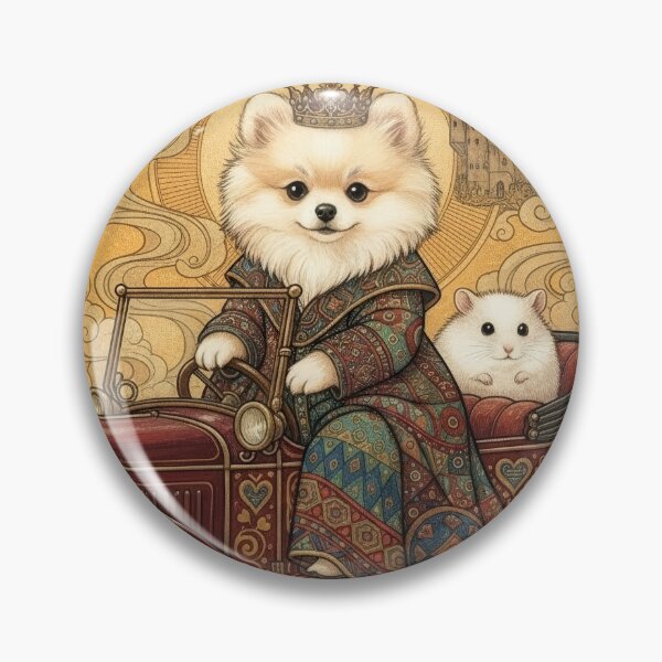 Item preview, Chariot, The Pomeranian Prince & His Navigator Hamster designed and sold by TarantulaPRJ.
