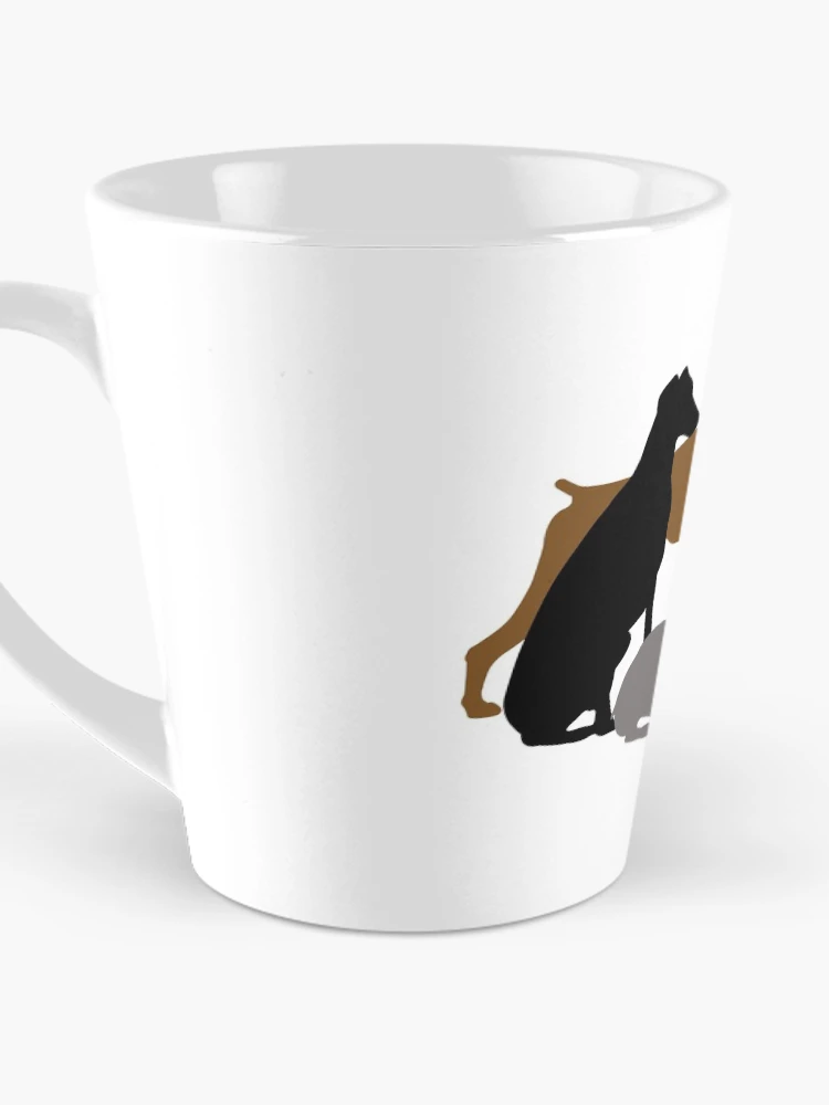 Thumbnail 3 of 4, Coffee Mug, Doberman (Transparent background) designed and sold by The Studio Red.