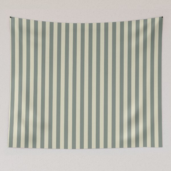 Item preview, dolphin gray & dirty white vertical lines designed and sold by Mint + Midnight.