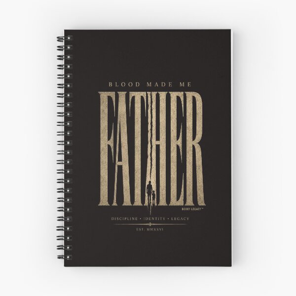 Item preview, Blood Made Me Father Shirt | Fatherhood Legacy Design | Masculine Family Apparel designed and sold by BOOGY LEGACY™.
