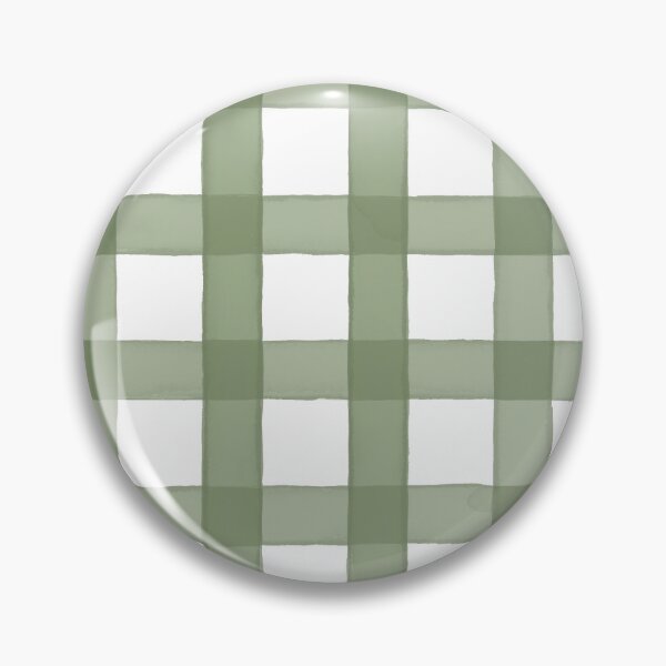 Item preview, gingham check in color wash sage green designed and sold by lauragraves.
