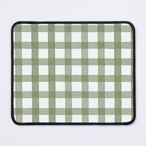 Item preview, gingham check in color wash sage green designed and sold by lauragraves.