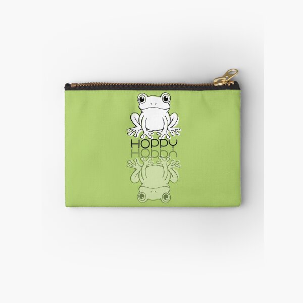Item preview, Cute Green Frog Doodle Hoppy Reflection  designed and sold by TackyTime.