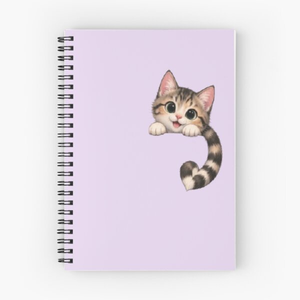 Item preview, Peeking Kitten Girls Boxy T-Shirt – Cute Tabby Cat Big Eyes Peek Funny Kawaii Gift Women's Boxy Tee designed and sold by IconicDesignsXd.