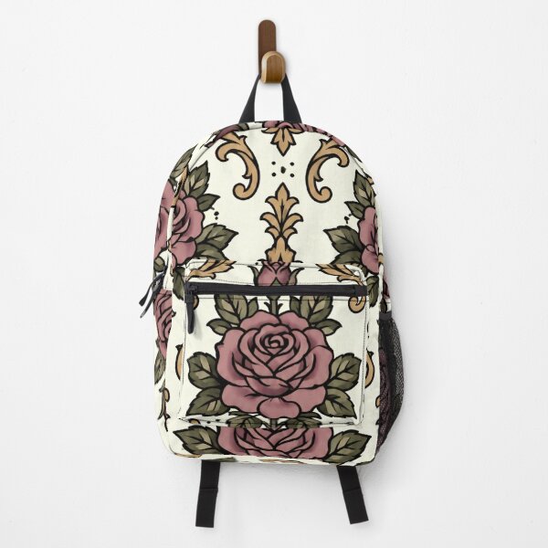 Item preview, Victorian Rose Wallpaper - Neotraditional Tattoo Style designed and sold by fairycoffins.