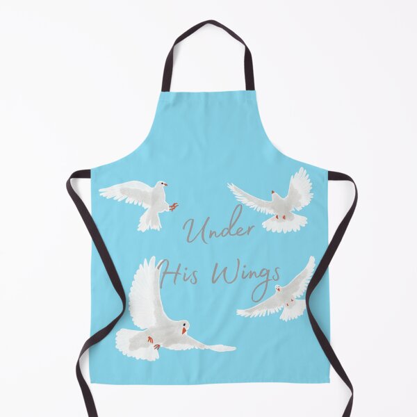 Item preview, Under His Wings Christian Dove Art | Psalm 91 Faith Design designed and sold by Bound for Wonder.