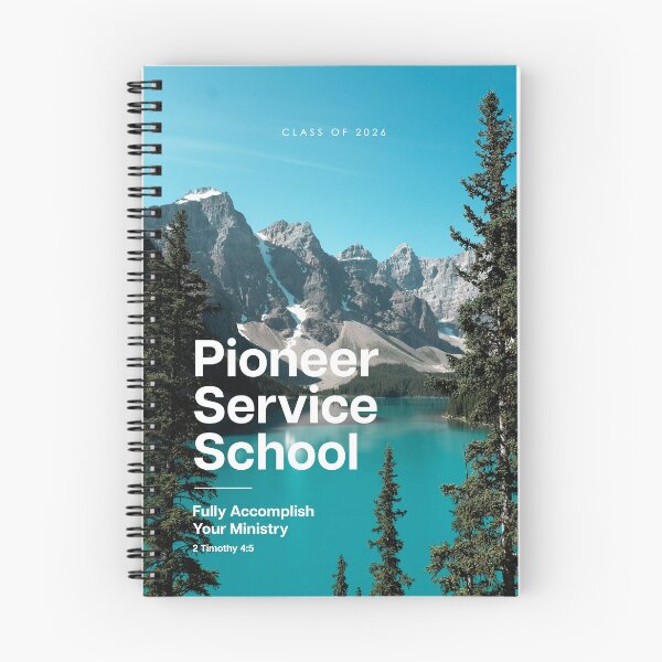 Item preview, Pioneer Service School 2026 (Design 1) designed and sold by Paper Bee Gift Shop.