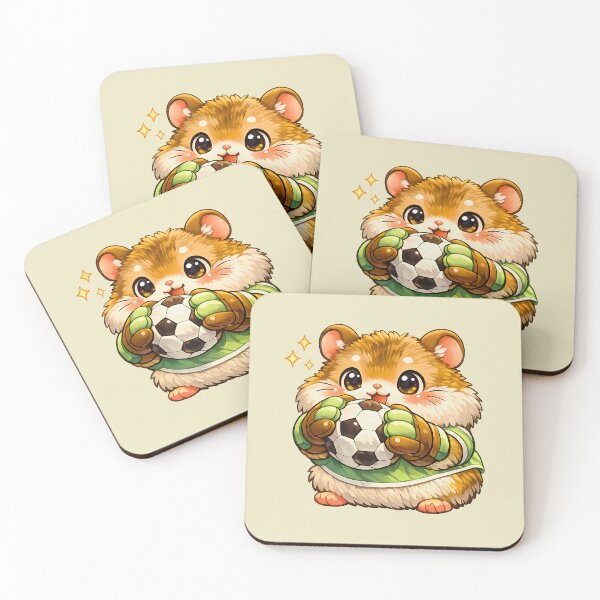 Item preview, Goalkeeper Hamster ?? Cute Football Goalie Design designed and sold by Pick'n Quick.
