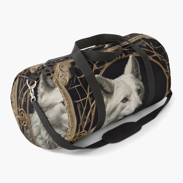 Item preview, She-Wolf Carrying Sacred Heir Through Cathedral designed and sold by GeoWhimsy Studio.