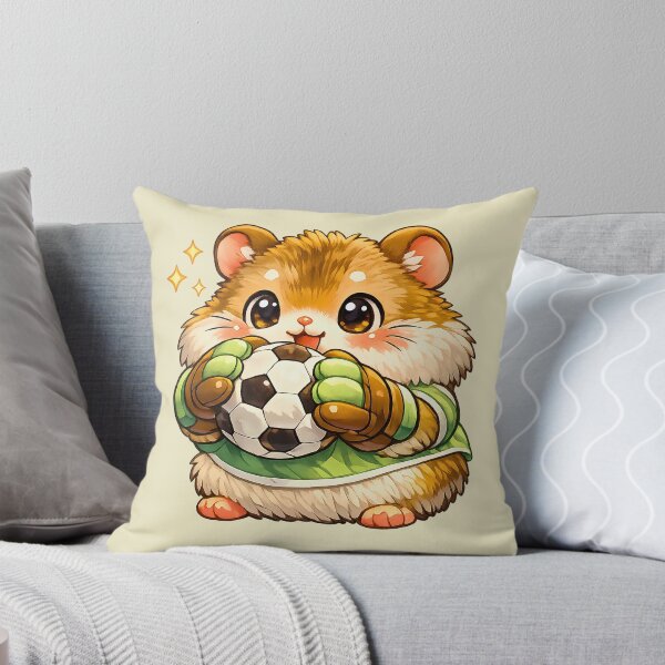 Item preview, Goalkeeper Hamster ?? Cute Football Goalie Design designed and sold by Pick'n Quick.