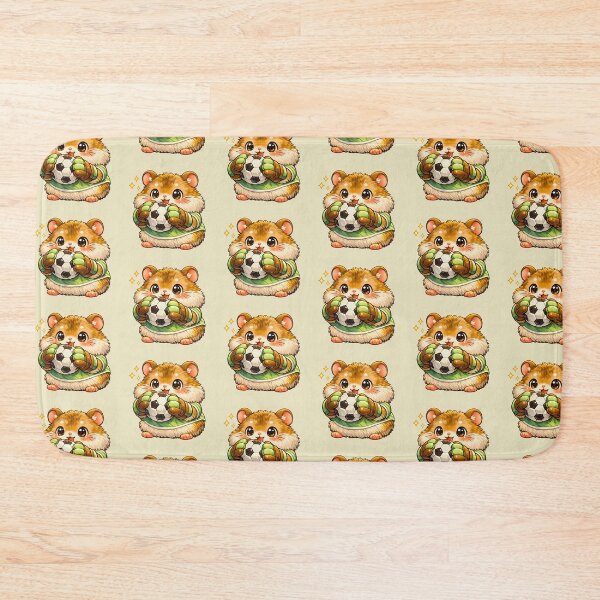 Item preview, Goalkeeper Hamster ?? Cute Football Goalie Design designed and sold by Pick'n Quick.